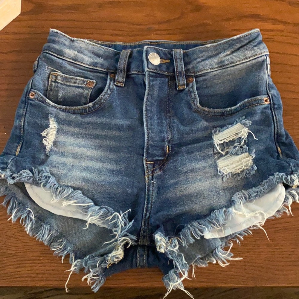 blue jean shorts from H&M!